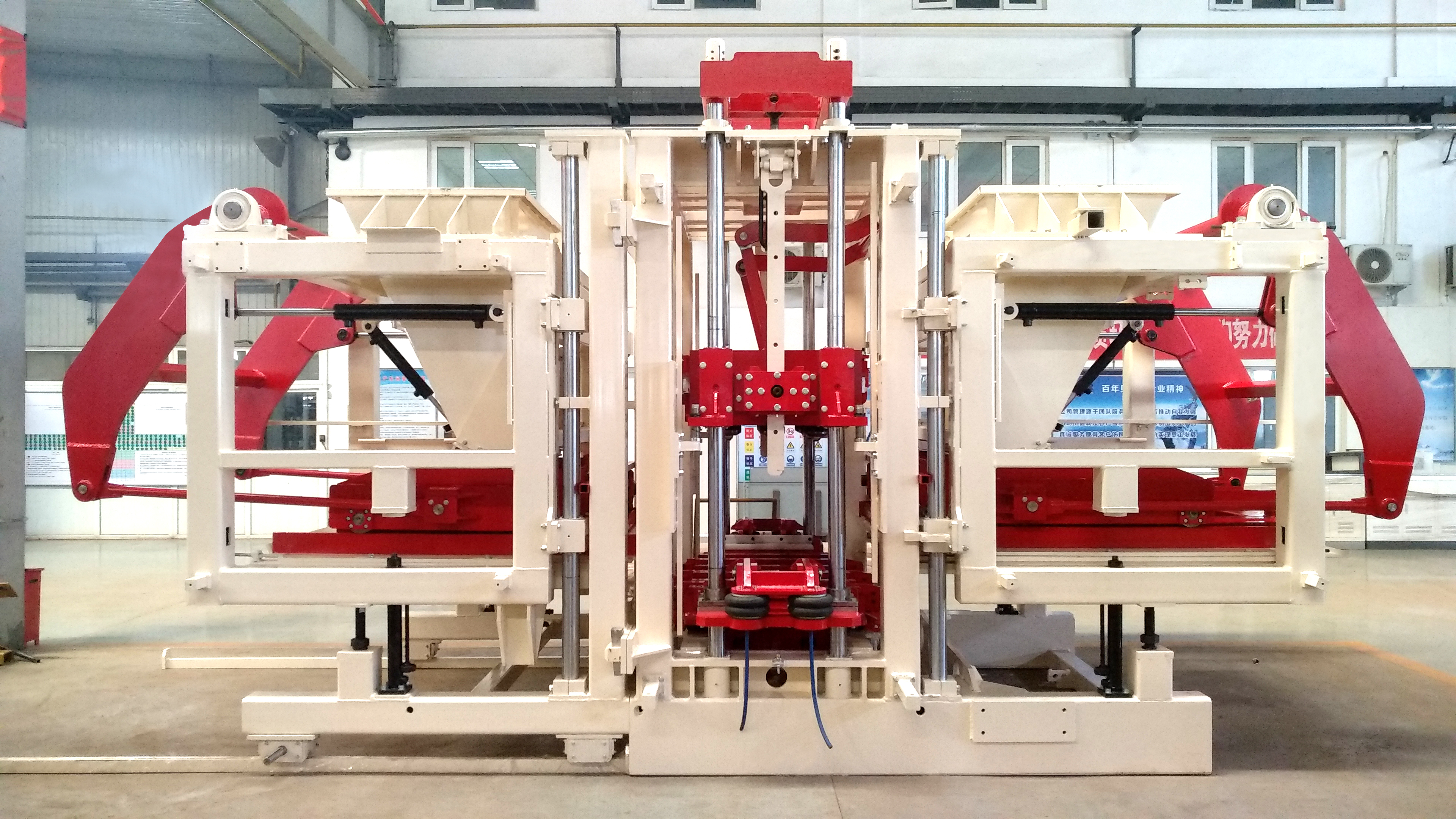 BDT-T9 Block Forming Machine （Red and white）and Production Line Equipment